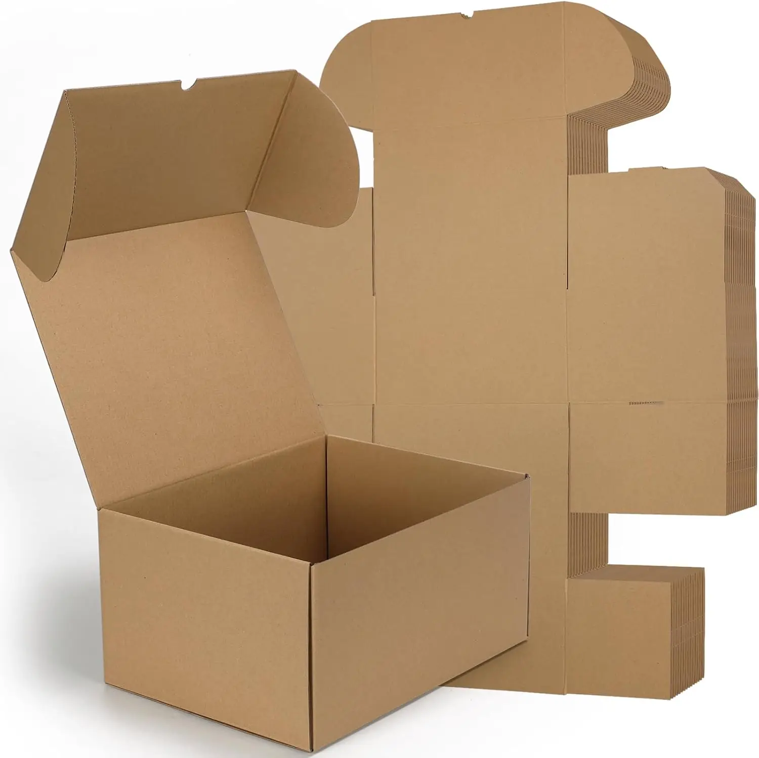

15 Pack Corrugated Cardboard Mailer Boxes 12x9x6 for Shipping, Packing, Mailing