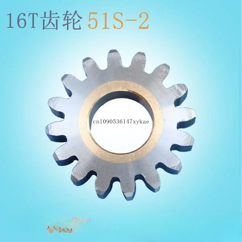 machinery accessories seven-wheel feeding machine steel gear 26 teeth 05H-2 double-layer combined teeth 16 teeth 51S-2