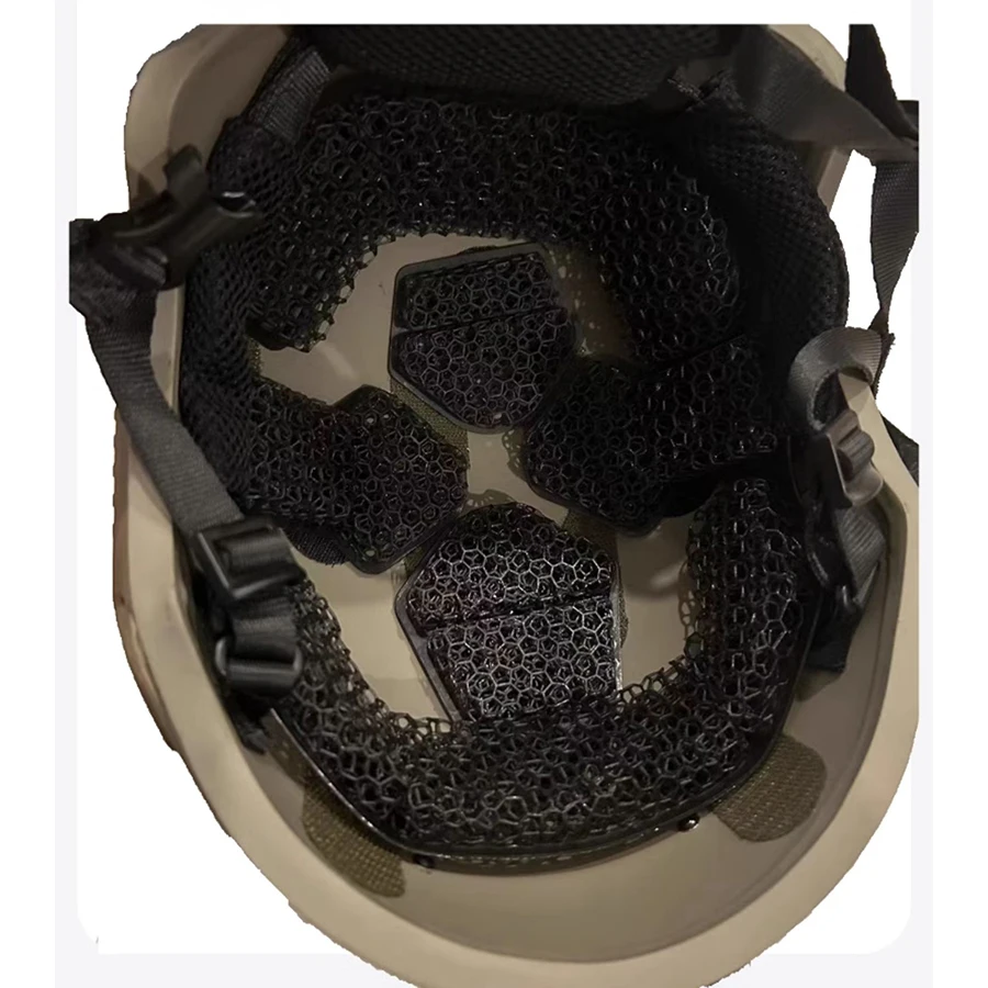 Universal Helmet Lining Lattice Material Is Breathable, Lightweight, Shock Absorption, Soft and Nanotechnology Easy To Clean