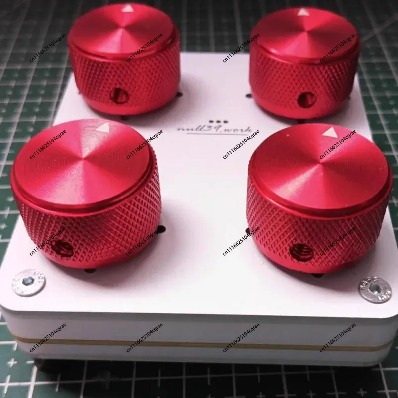 Precise Rotary Encoder for Music Production Software, 4 Knob MIDI Controller with Customizable CC Mapped USB-C Interface