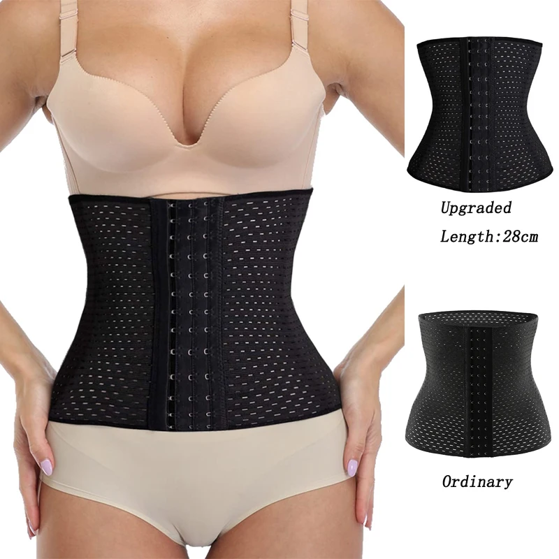 

Waist Trainer Breathable Waist Tummy Girdle Belt Sport Body Shaper Trainer Control Wedding Dress Styles for Body Type Shape Slim