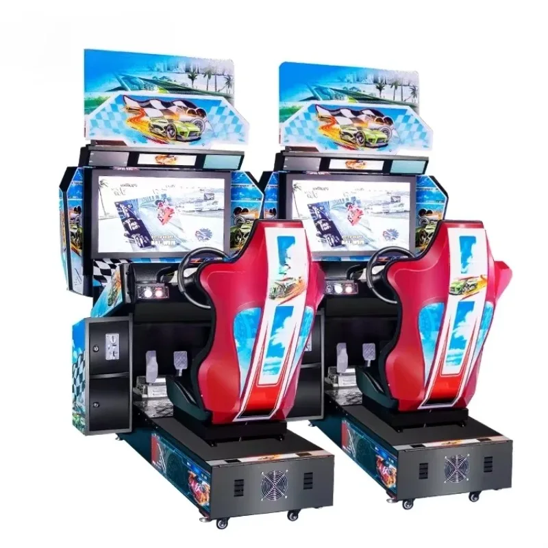 

EPARK Game 3d 42 Inch Outrun Arcade Simulating Car Racing Electronic Outrun Racing Game Machine