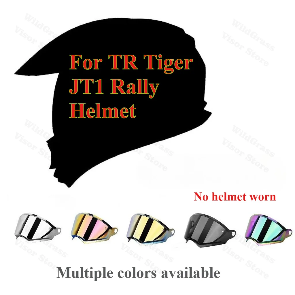 Multi Color Replacement Wind Shield For TR Tiger JT1 Rally Helmet Tea Silver Gold Red Mirror Aftermarket Decorative Accessories