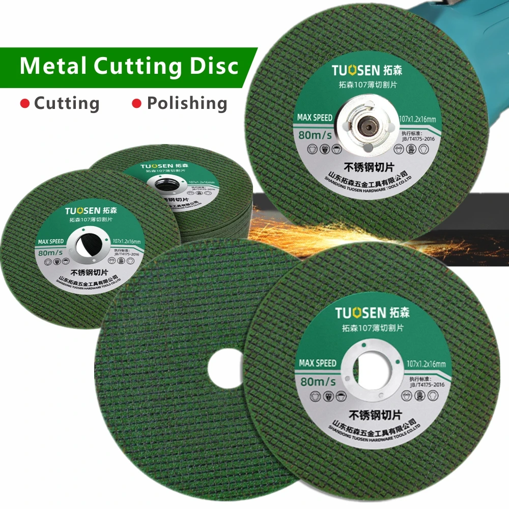 10-50pcs Metal Cutting Disc 105mm Grinder Dis Resin Cutting Off Saw Blade for Angle Grinder Metal Stainless Steel Iron Cutting