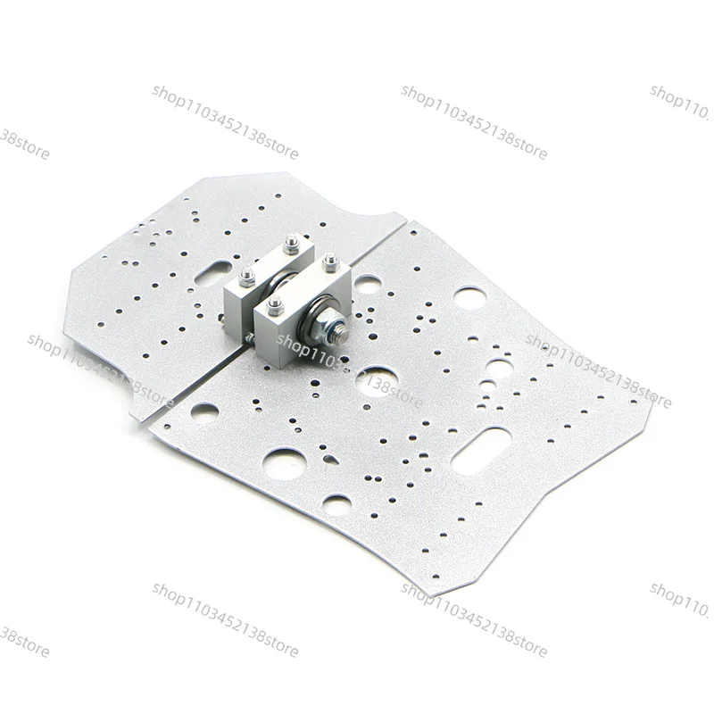 

Car Bracket Mecana Wheel Swing Suspension Car Baseplate 4WD Car Baseplate Adapted To MG513 Motor