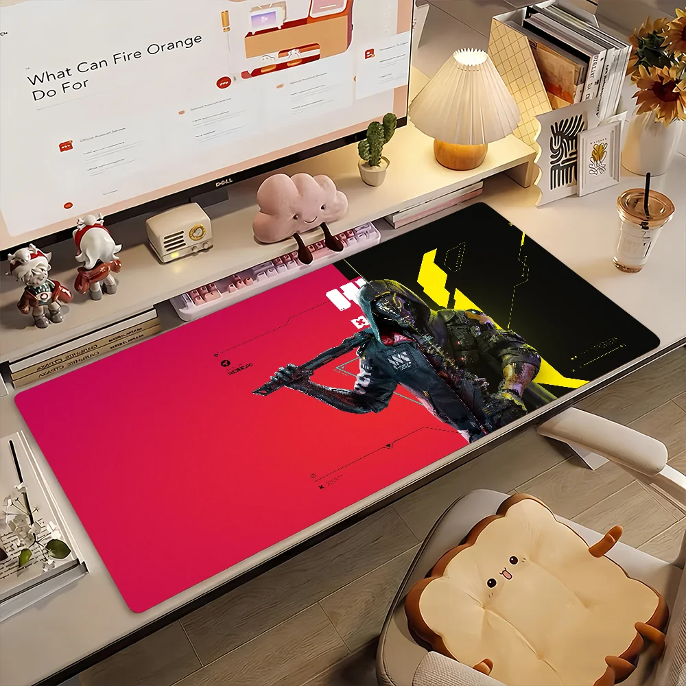 Game G-Ghostrunner-S 2 Mouse Pad Non-slip Rubber Gamer Balance Computer Mat Decoracion Deskmat Laptop Office Large