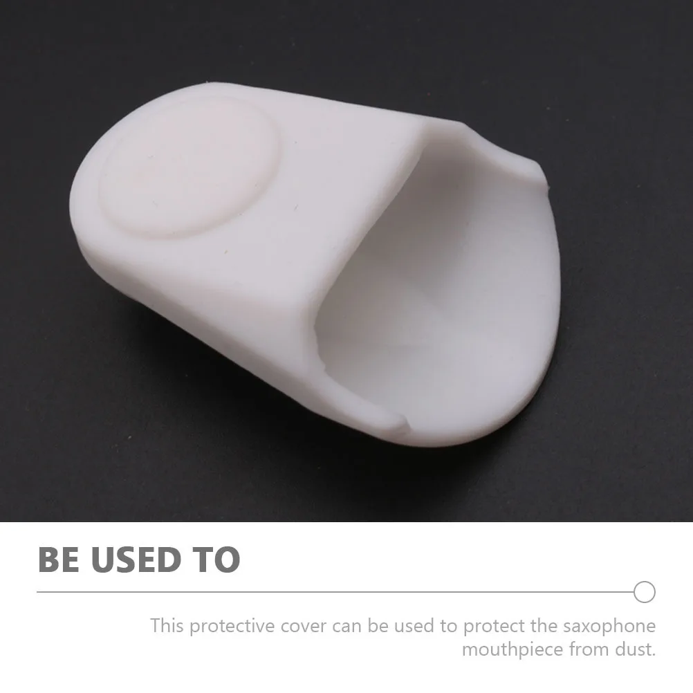 

2Pcs Saxophone Protective Cover Durable Rubber Case Smooth Surface Simple Protective Tool Music Instrument Accessory