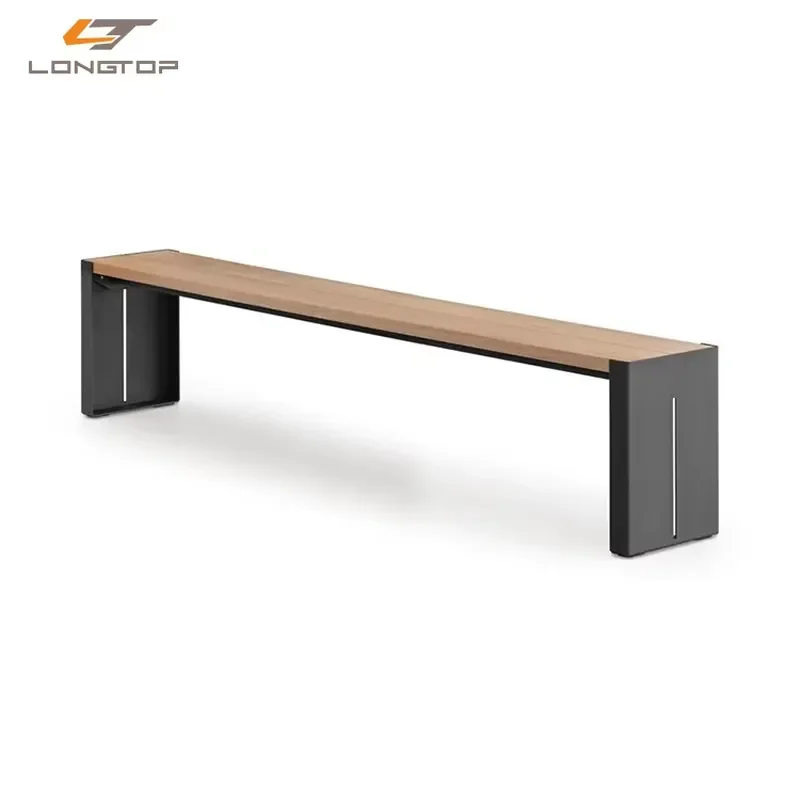 Best Price Chair Back Beach Heme Hotel Bench Next to the Table Panca