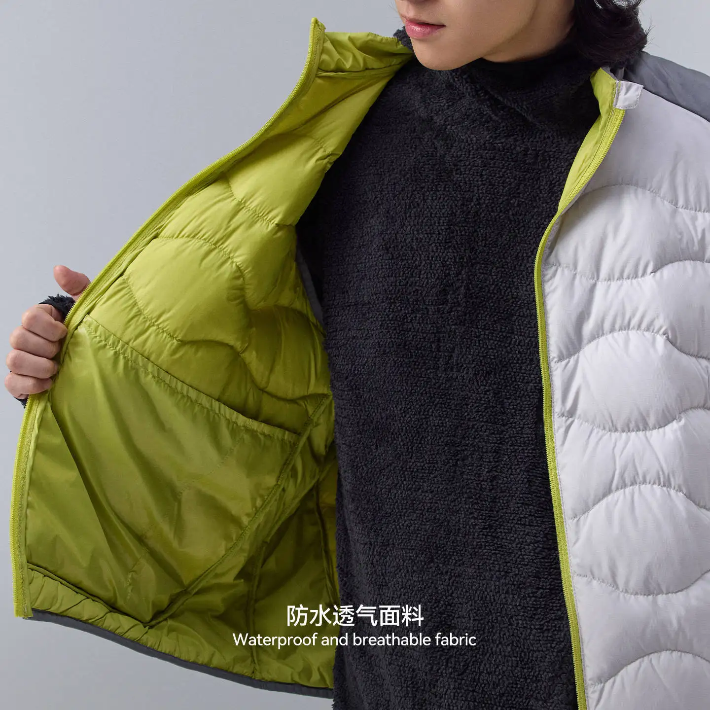 Winter New Outdoor Mountain Style Color-Blocking Lightweight Down Vest - Trendy Unisex Design for Men & Women