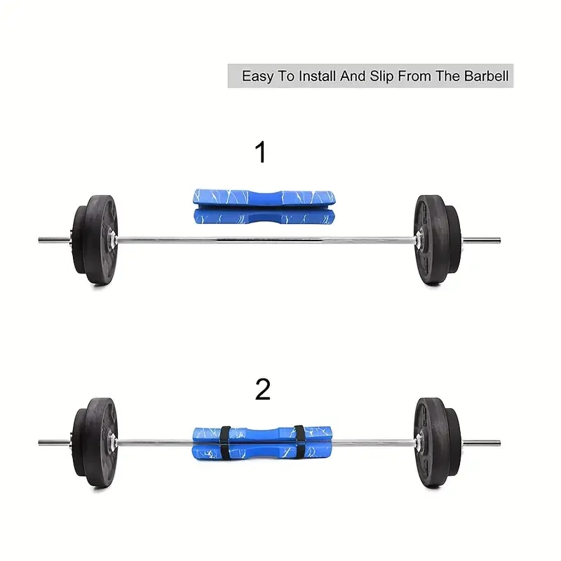 Non-Slip Barbell Shoulder Pads, Ginásio Fitness, Halterofilismo, Agachamento, Dumbbel, Almofada De Proteção Do Pescoço, Suporte De Treino De Força