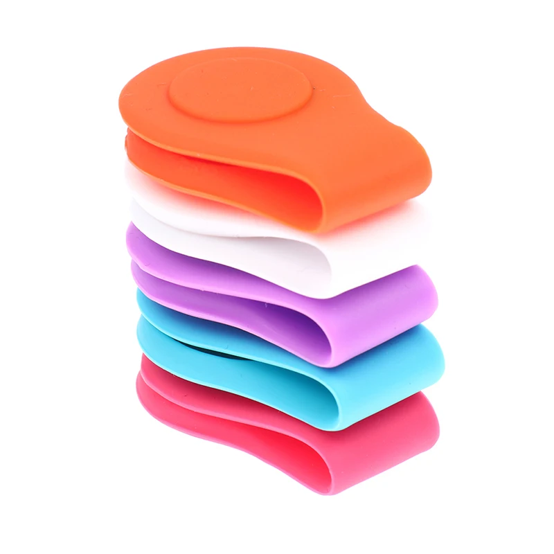 New Silicone Golf Hat Clip Ball Marker Holder With Strong Magnetic Attach To Your Pocket Edge Belt Clothes Gift Golf Accessories