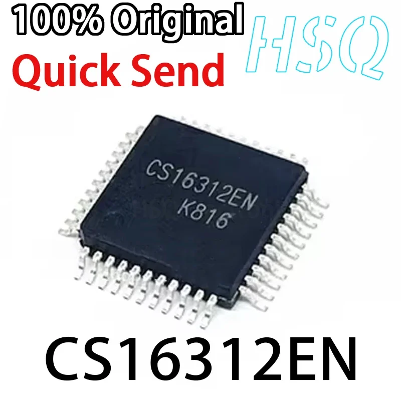 1PCS New CS16312EN CS16312 Electronic Chip QFP44 Dual Channel Dimmable LED Driver Chip