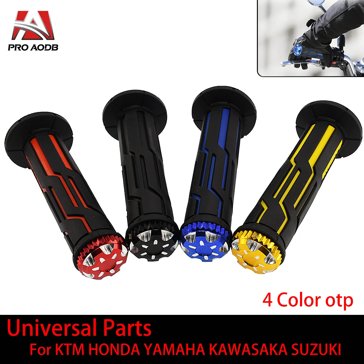 Motorcycle Handle Grip Universal 7/8