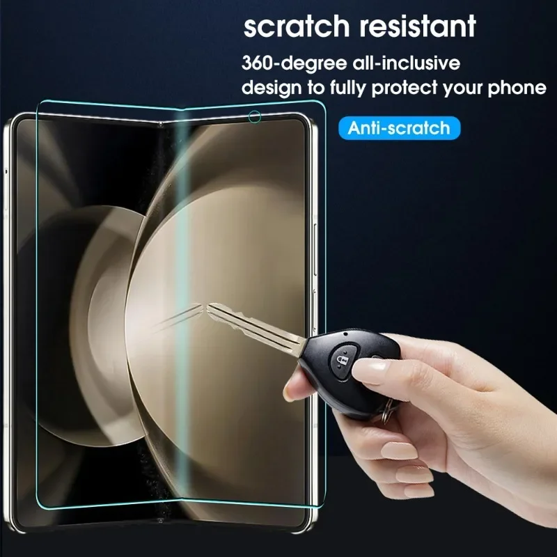 Hydrogel Film for Samsung Galaxy Z Fold 5 Outer Inner Screen Protector HD Clear Anti-scratch Protective Film for Samsung Z Fold5