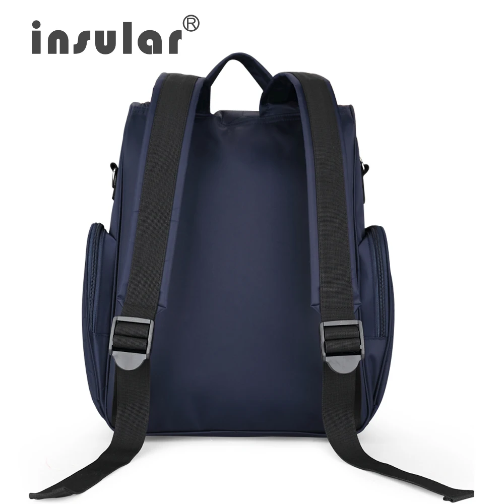 Insular Elegant Baby Diaper Backpacks Nappy Bags Multifunctional Changing Bags For Mommy