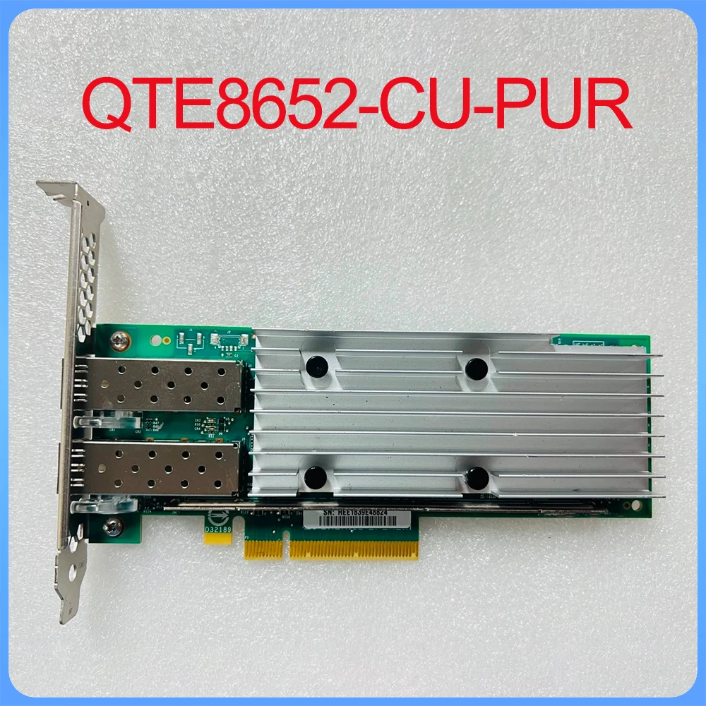 For Qlogic QTE8652-CU-PUR 10Gigabit Optical Network Card 25G Dual-port Network Card