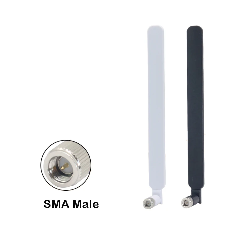 2G GSM 3G 4G 5G antenna external glue stick can be bent wireless router IoT module CPE Internet equipment antenna SMA male 8dbi