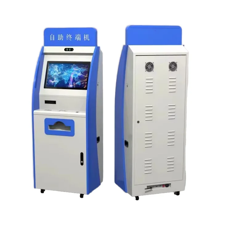 Payment Self Service Kiosk for Parking Lots 19 Inch Self Service Kiosk Self Check Out Kiosk Machine Service