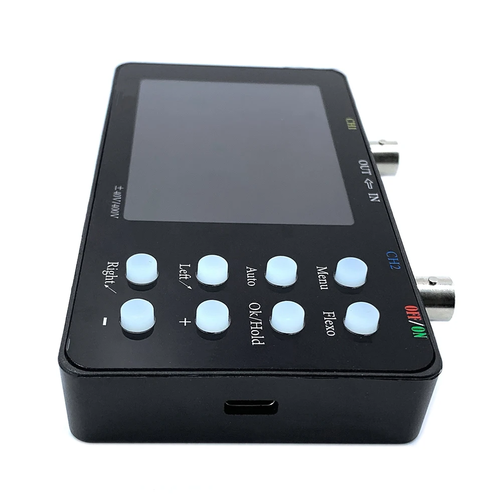 

SCO2 Digital Storage Oscilloscope 50M Sampling Rate Dual Channel 10MSa/S Analog Bandwidth One Key AUTO 20KB Memory Depth