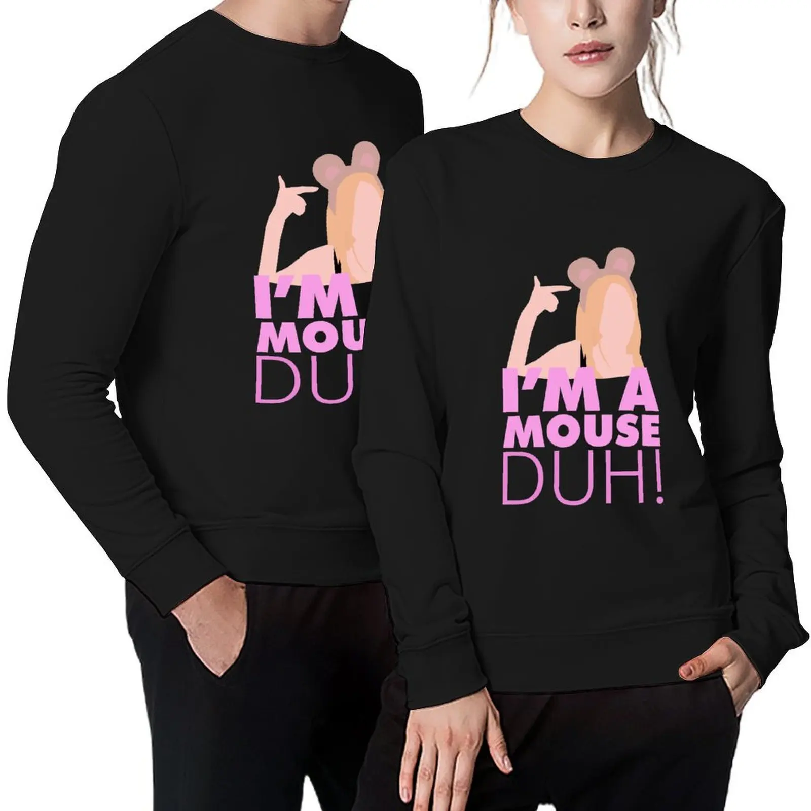 

I'm a mouse, duh! Pullover men's sweat-shirt set aesthetic clothing men clothes mens clothing pullover
