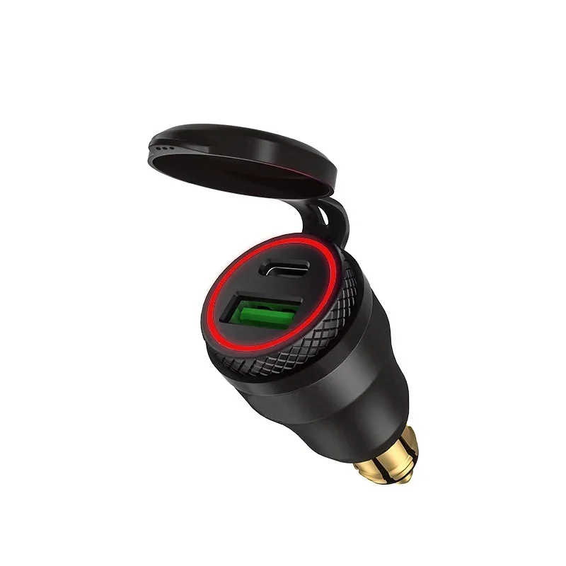 Motorcycle Quick Charge USB TYPE-C Charger Adapter For BMW F700GS C600 Sport R1250GS R1200GS ADV  F 650 CS GS ST F700GS F800GS