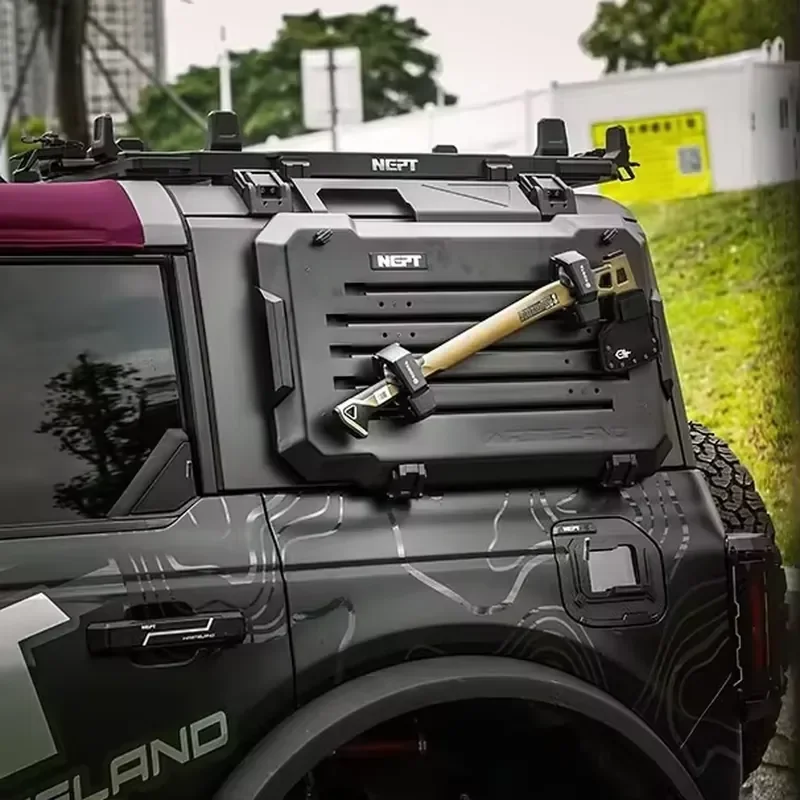 Heavy 6061 Aluminum Alloy Exterior Accessory Side Bracket for Bronco Off-Road