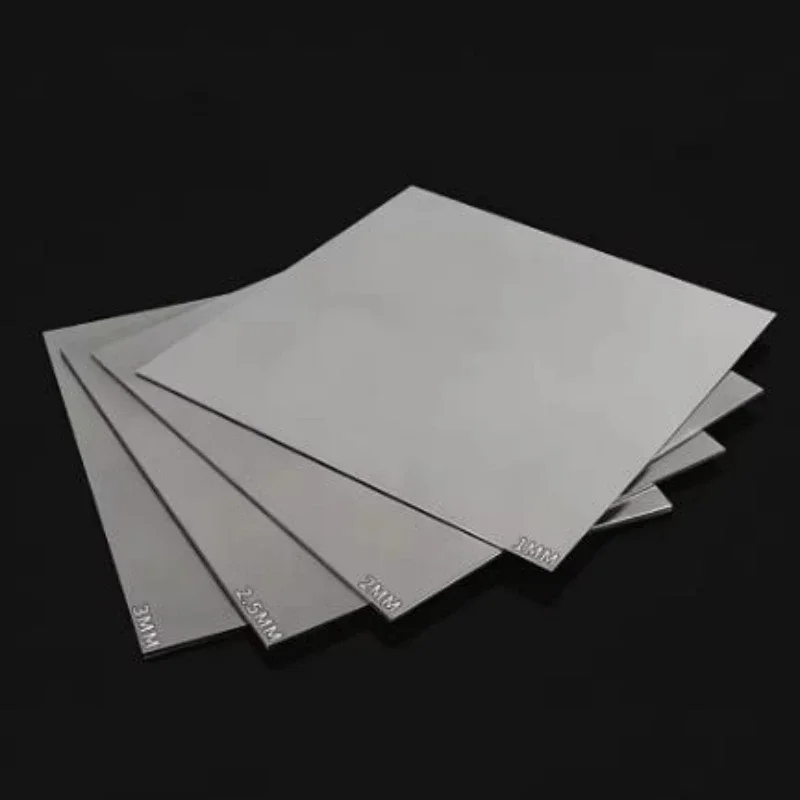 316L Edelstahlblech 0,5-3mm Quadratplatte Gebürstet Poliert für Lebensmittelgeräte Medizin Marine 50x50mm-300x300mm – Detail 2