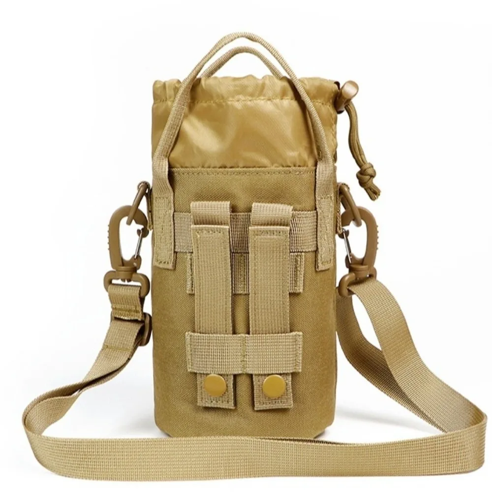 

Large Capacity Water Bottle Sling Bag Multi-layer Adjustable Gym Bottle Bag Convenience Portable Crossbody Sports Bag Fitness