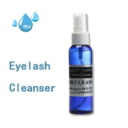 50ml Sweet Smell Eyelash Extension Spray Cleanser Makeup Tools Clean Liquid For Lash Health Professional Remover Grease