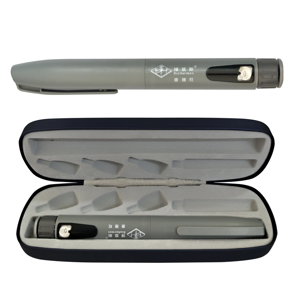 Reusable Adjustable Insulin Pen for Peptides Suitable for 3ml Injection Pens Complying with ISO 11608-3 Standard for Diabetics