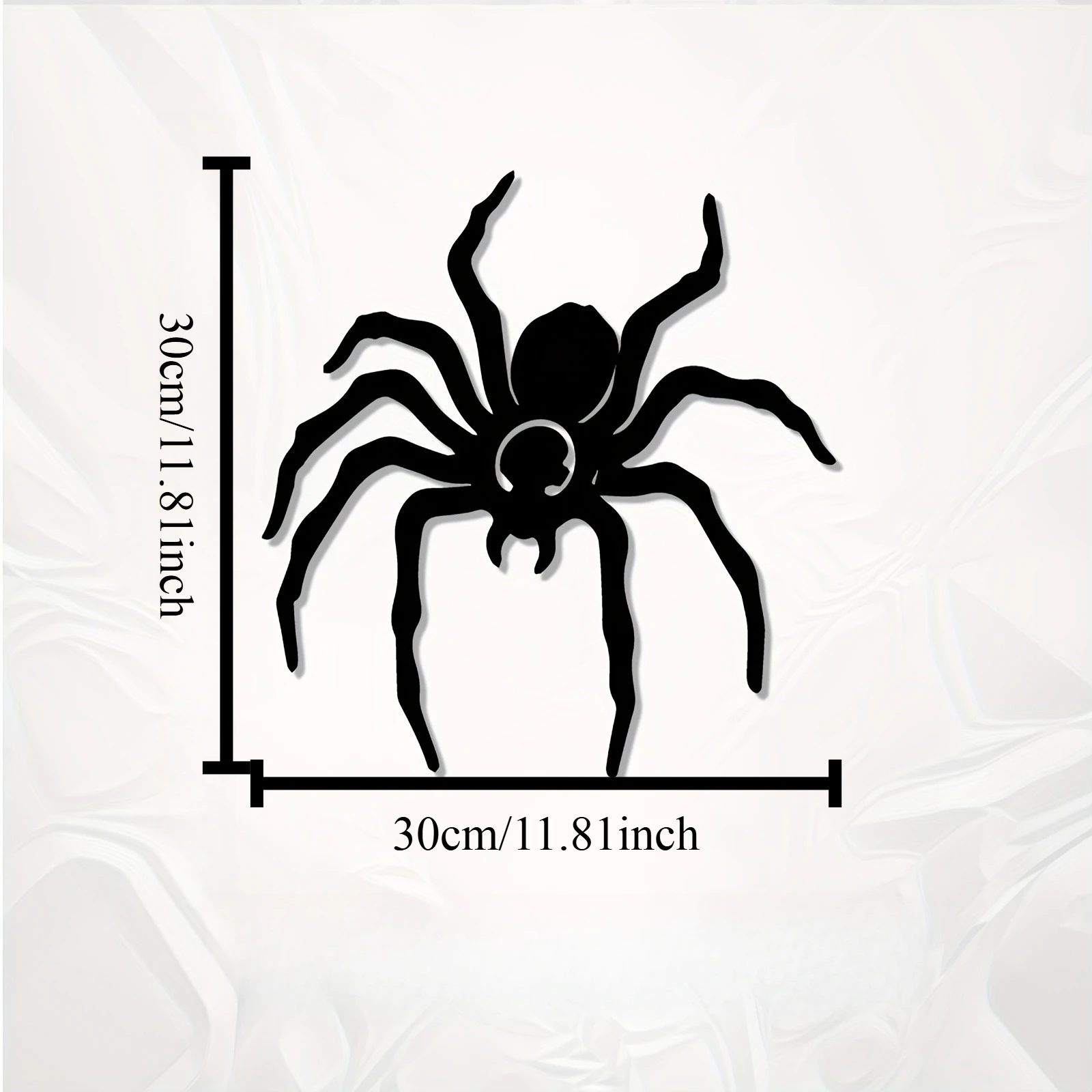 Brand Modern Spider Iron Wall Art Rustproof Weatherproof Metal Mural Indoor Outdoor Home Wall Hanging Decor - view 3