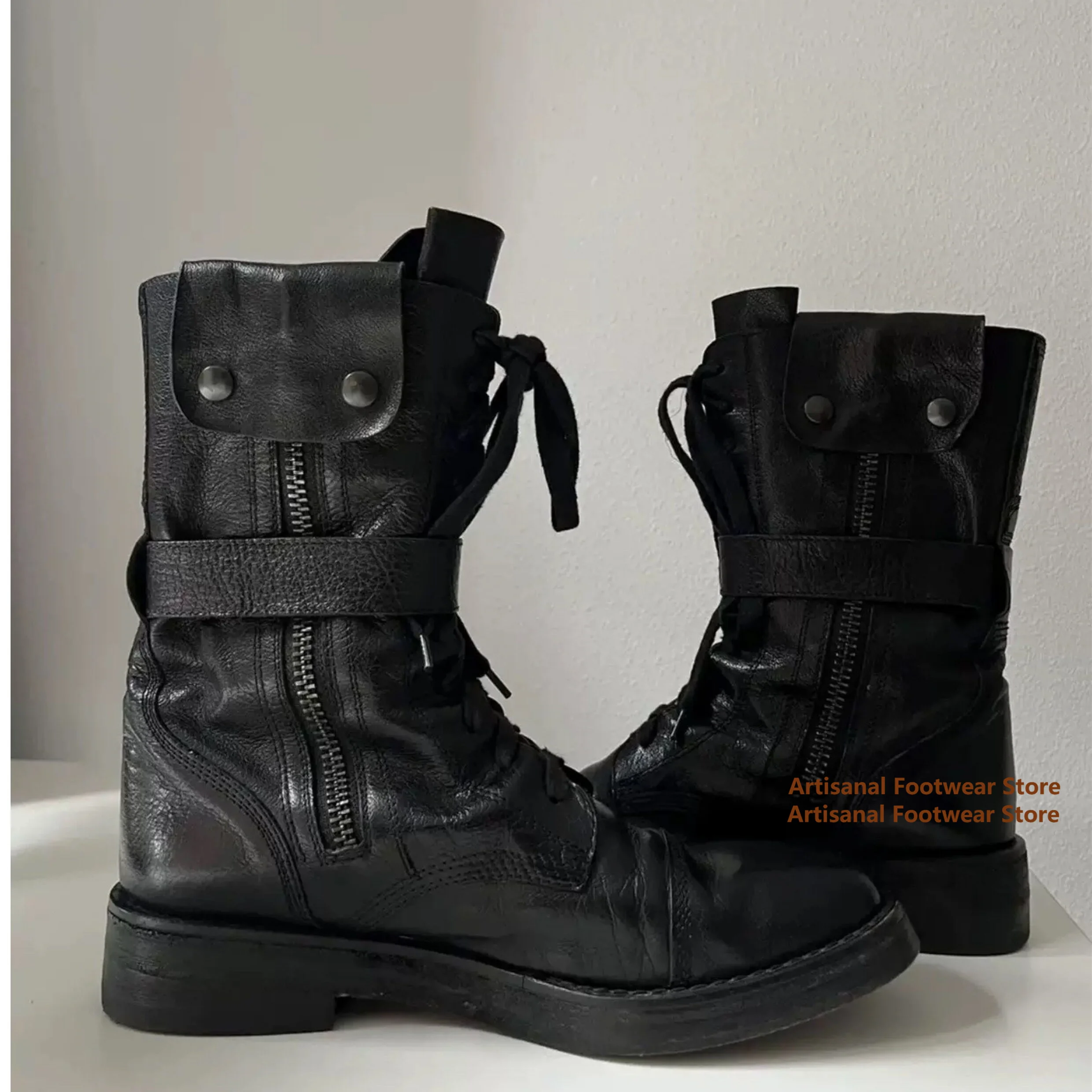 Sepatu Bot Pria Kulit Hitam Se - Chelsea Boots Men ulasan dan harga