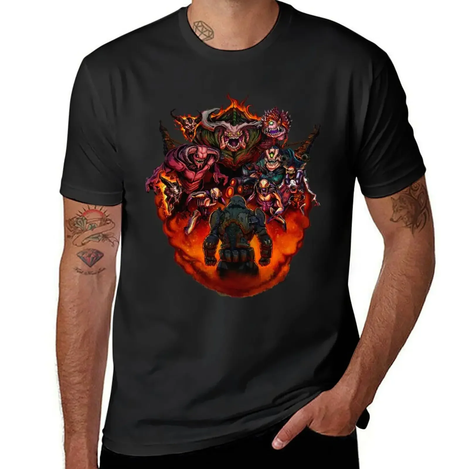 

Fight like Hell 2 T-Shirt anime tshirt anime stuff t shirts for men graphic