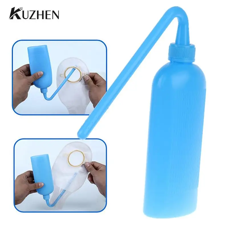 350ml Ostomy Cleaner Bidet Anal Colostomy Wash Bottles Stoma Pouches Sprayer Ileostomy Bags Supplies