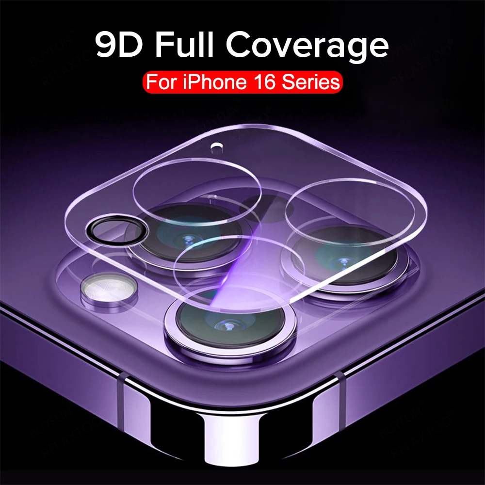 3~1pcs For iPhone 16 Pro Max Camera Lens Protector Back Lens Tempered Glass for Apple iPhone16 16Pro Max 16 Plus 16ProMax Film