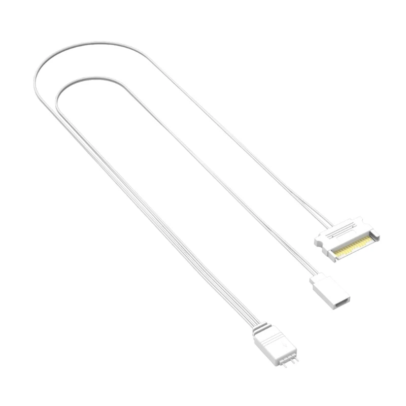 ARGB 5V 3Pin 연장 케이블 어댑터 냉각 팬 허브 스플리터 마더보드용 커넥터