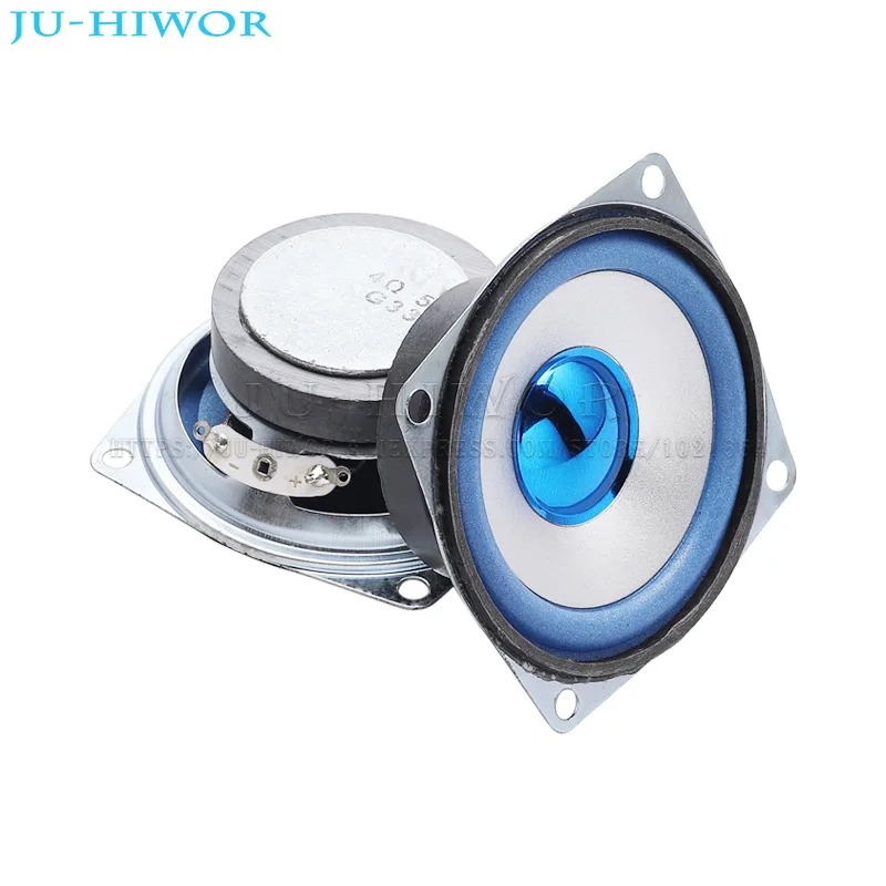 

4 Ohm 5W Loudspeaker 66MM 2.5inch Square BT Musical Flowerpot Speaker 45MM External Magnetic Blue Foam Edge Dust Cap Height 28mm