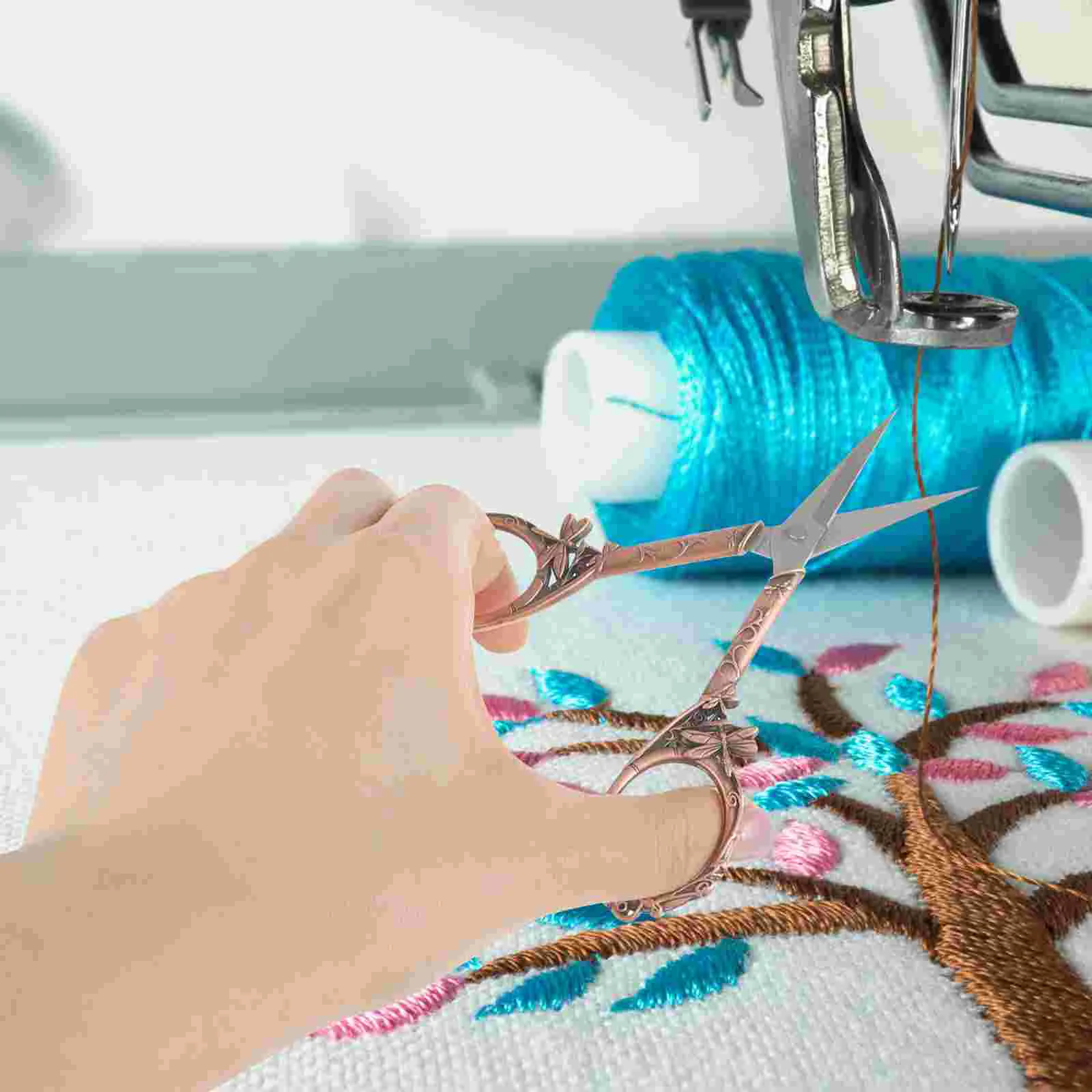 

DIY Scissors Small for Crafts Crafting Thread Household Crochet Stainless Steel Cutting Tools