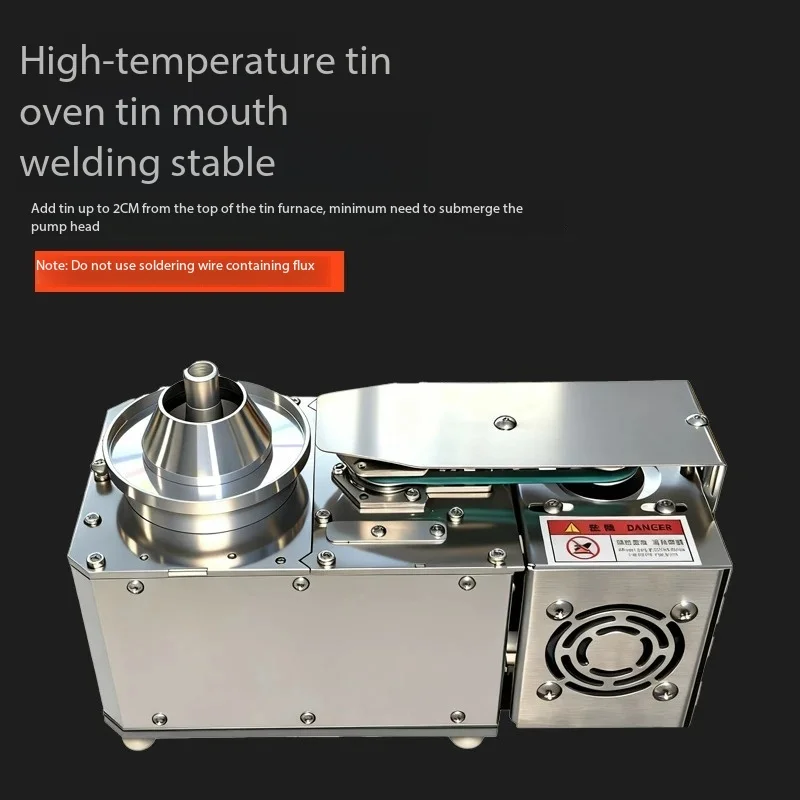220V AC Upgraded Version Mini Selective Wave Soldering Spray Furnace BF06, Wave and Spray Soldering System for Electronics