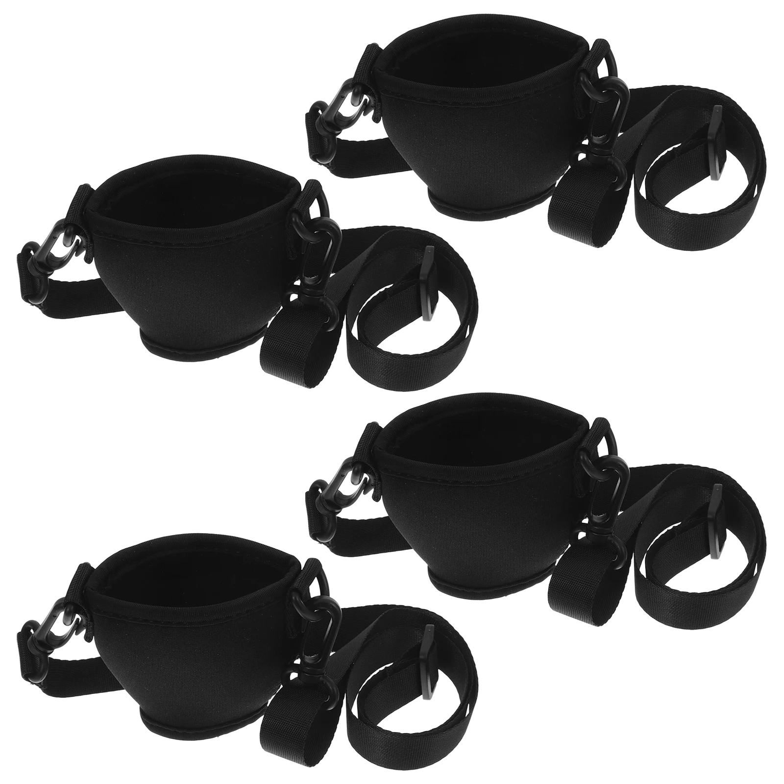 

4 set Wine Insulators Wine Goblet Sleeve Neoprene Holder Adjustable Lanyard Necklace Versatile Beverage Accessories