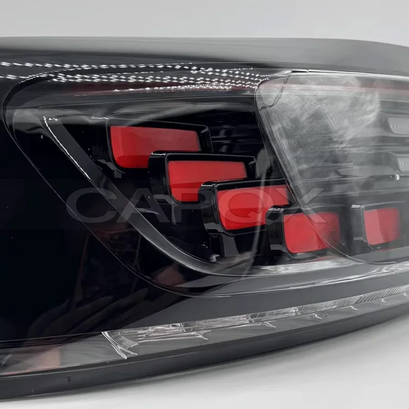CAPQX المصد الخلفي الذيل ضوء الذيل مصباح لشركة فولكس فاجن فولكس فاجن ID4 ID.4 كروز 2021-2024 الضوء الخلفي الضوء الخلفي ضوء الفرامل بدوره ضوء #4