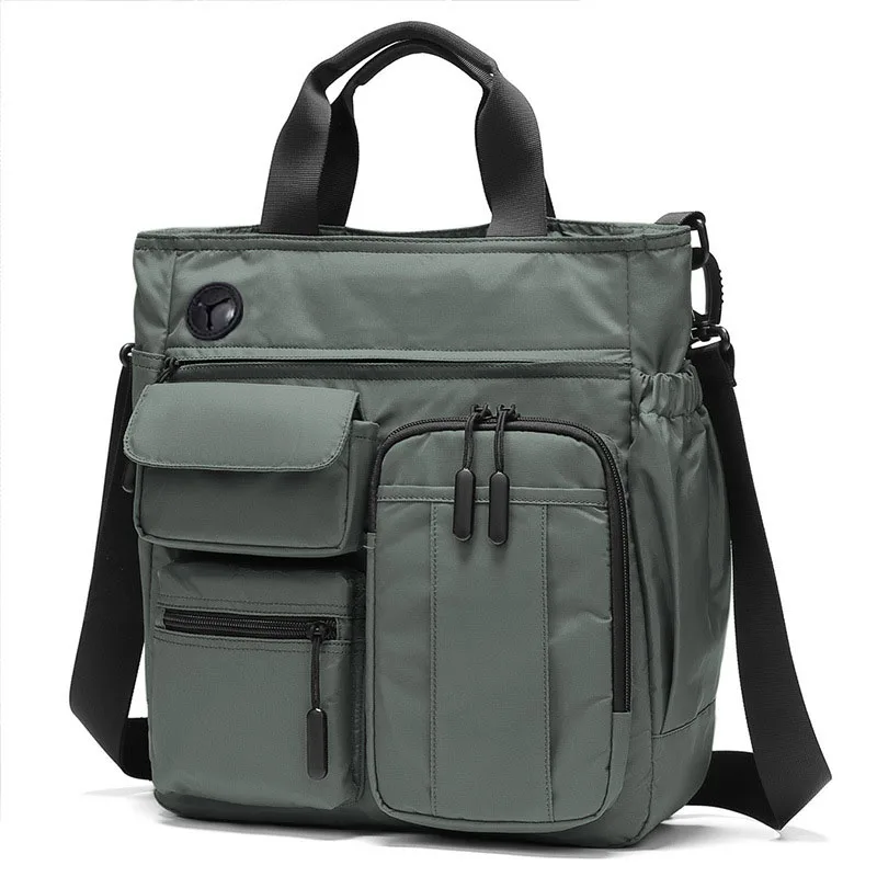 

Mens Business Messenger Bag Laptop Shoulder Bag Multifunctional Computer Work Office Bag Waterproof Briefcases Travel Handbag