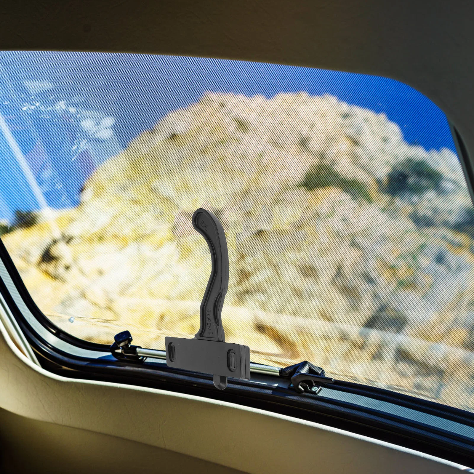 

Premium Rv Screen Replacement Alloy Plastic Lock Handle For Camper Trailer Durable No Rust Easy Install Grip Handle Outdoor Use