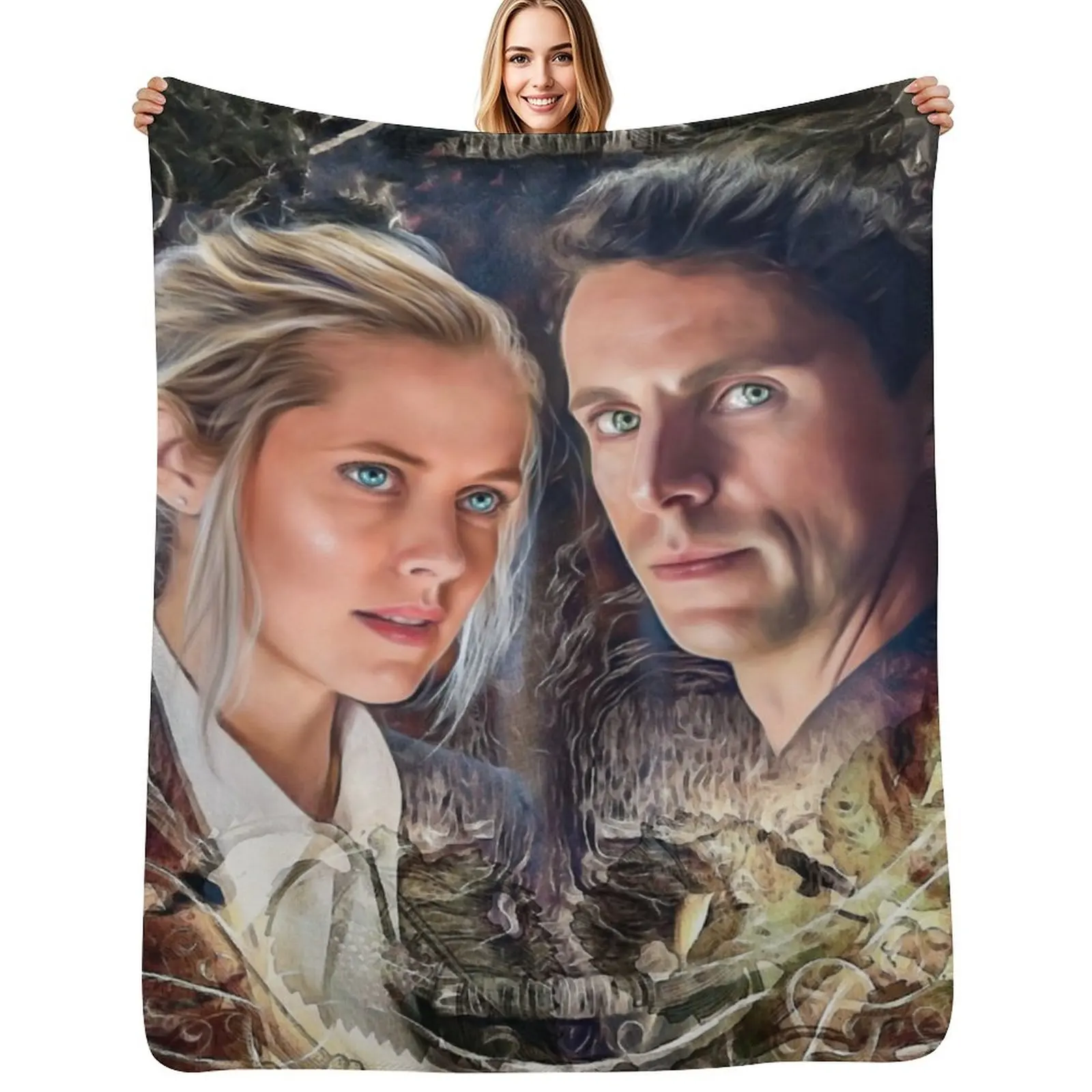 

A Discovery of Witches Throw Blanket For Sofa Thin blankets ands Softest Summer Beddings Blankets