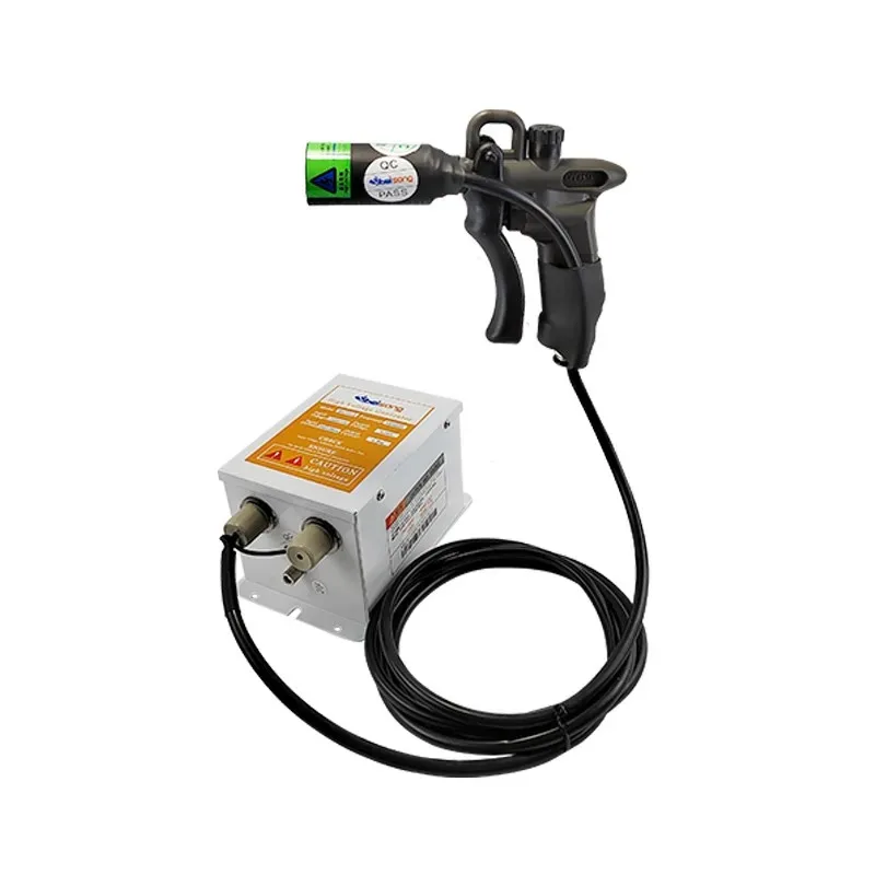 10KV Anti-Static Ionizing Air Gun Static Eliminator With 220V High Voltage Generator Industrial Dust Removal Ion Gun