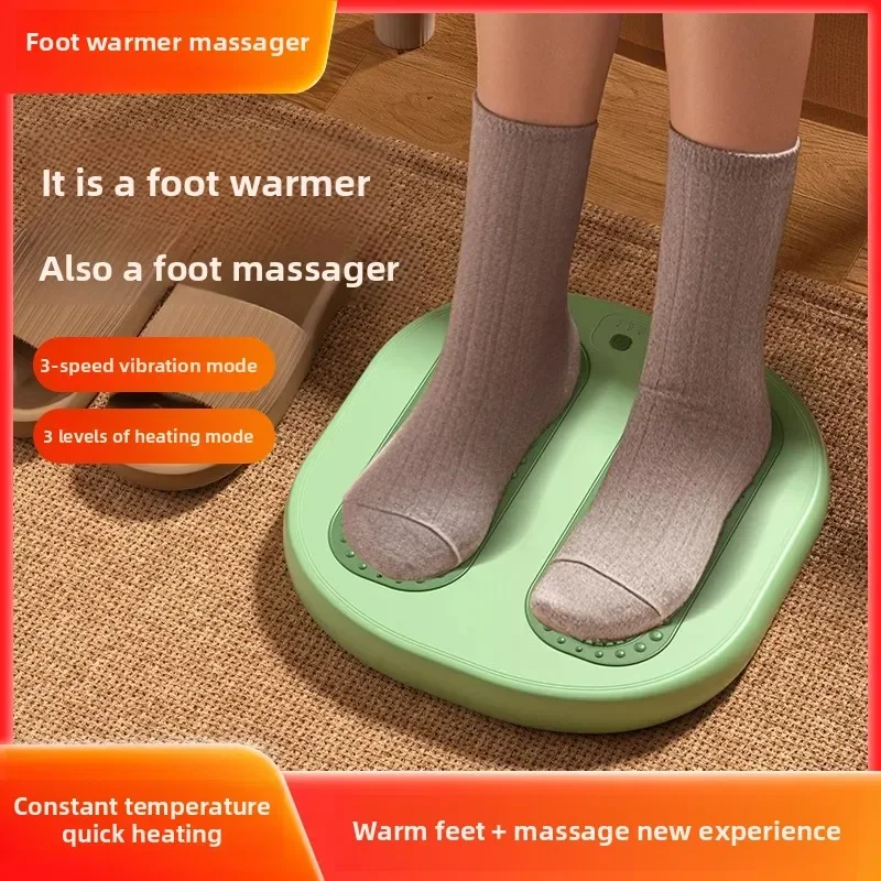 

Electric Foot Warmer Heating Pad for Foot Feet Warmer Heater Foot Warming Mat Home Office Bedroom Vibration Heating Massage Gift