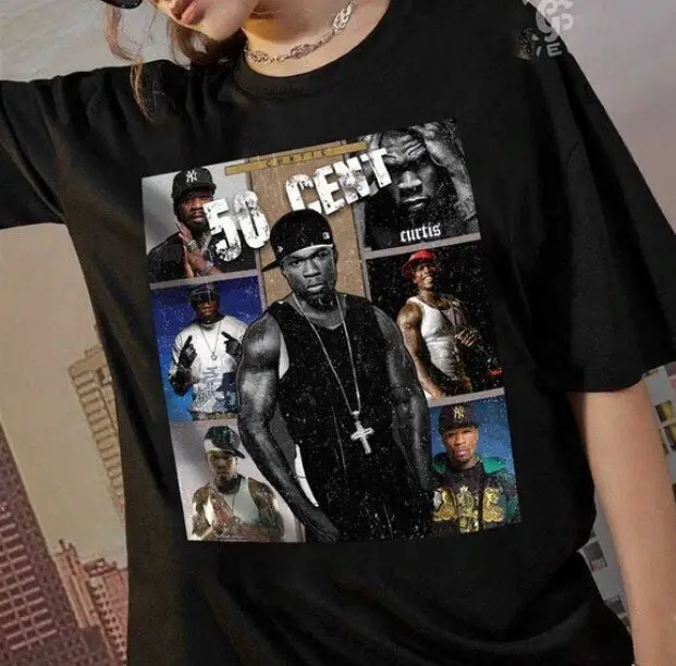 

50 Cent T-shirt Album Curtis Rap Hiphop Shirt