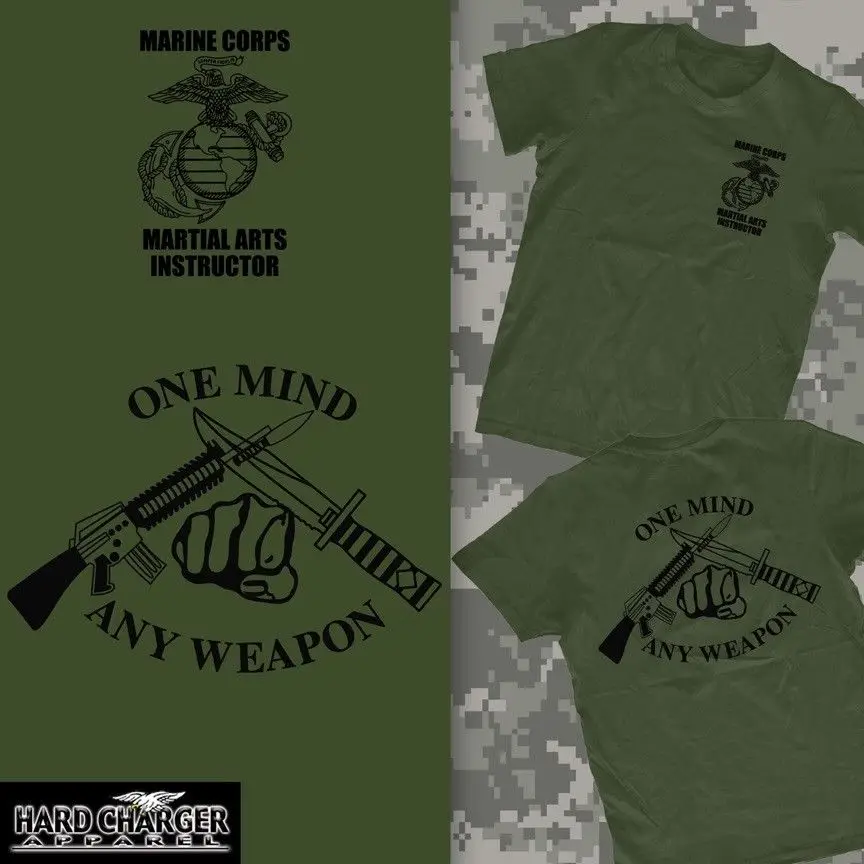 Marine Corps Martial Arts Instructor Mai Mcmap Usmc Outstanding New T- Shirt New Fashion Men\'S Short Sleeve Novelty Cool Tops