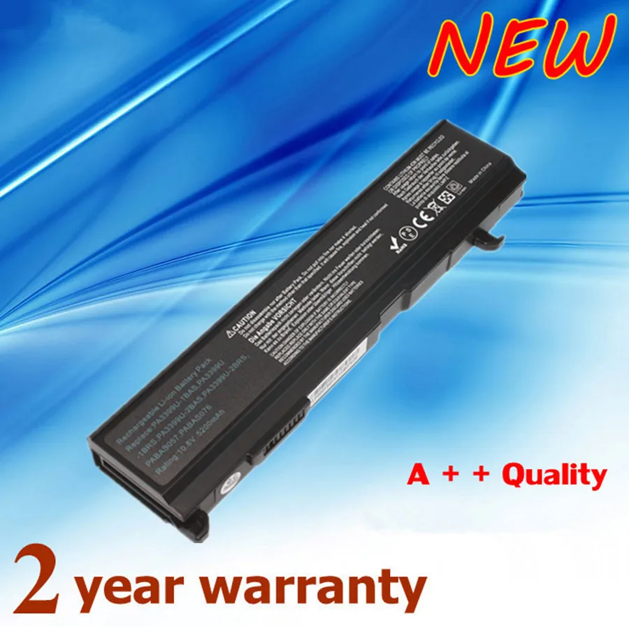 

PA3399U Battery For Toshiba Satellite M40 M45 M50 M55 M100 M115 A80 A100 PA3399U-2BRS PA3399U PA3399U-1BAS PA3399U-1BRS