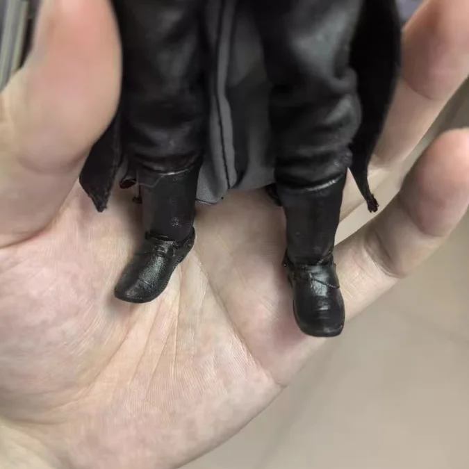 نموذج أحذية رعاة البقر بمقياس 1/12 لـ 6 بوصة Nota #2